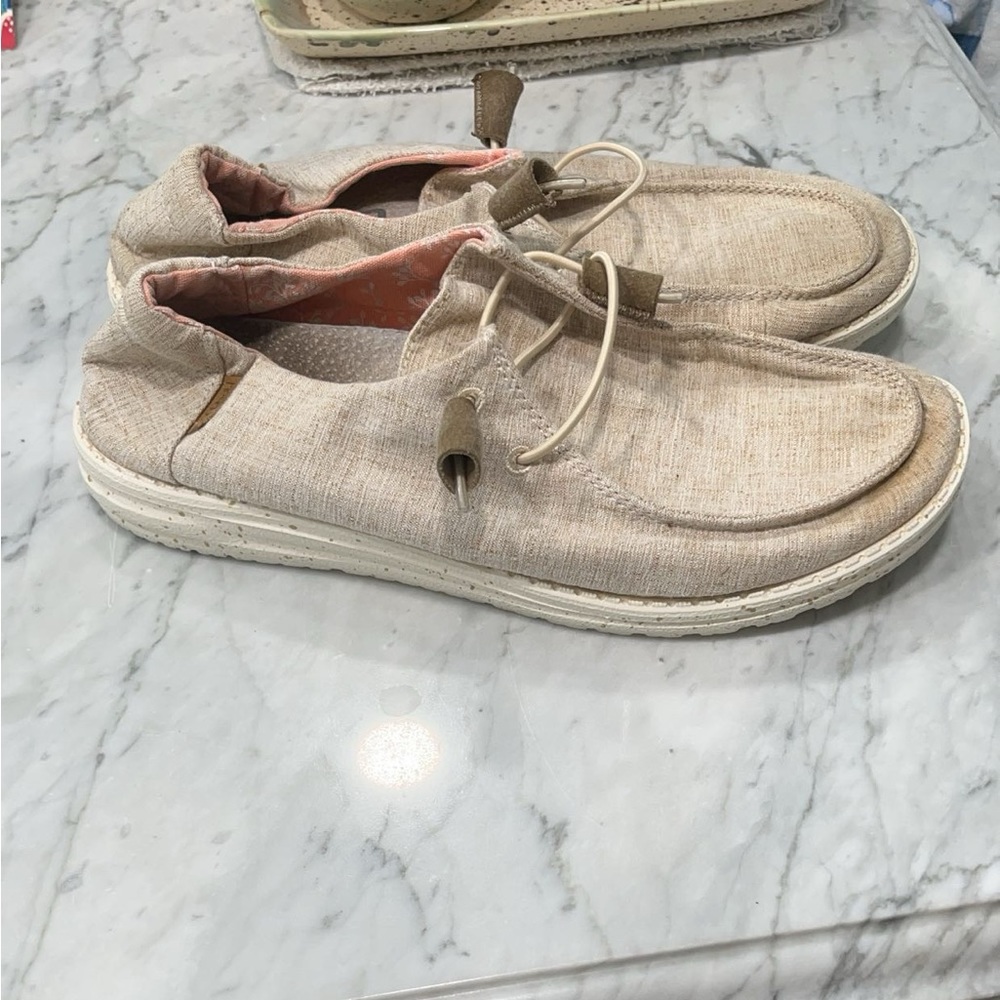 Hey Dude Wendy Slip-On - Women's Color Beige Size 8